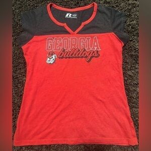 GEORGIA Bulldogs Women’s Size Small Tshirt